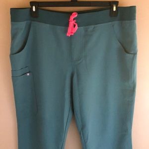 Figs Kade Scrub Pants - Hydrogreen
